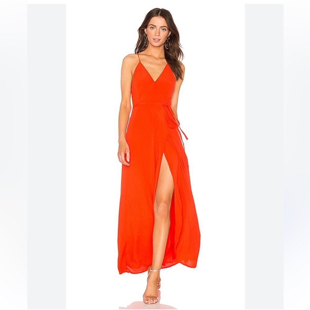 Revolve Yumi Kim Rush Hour Maxi Dress in Red Size Medium